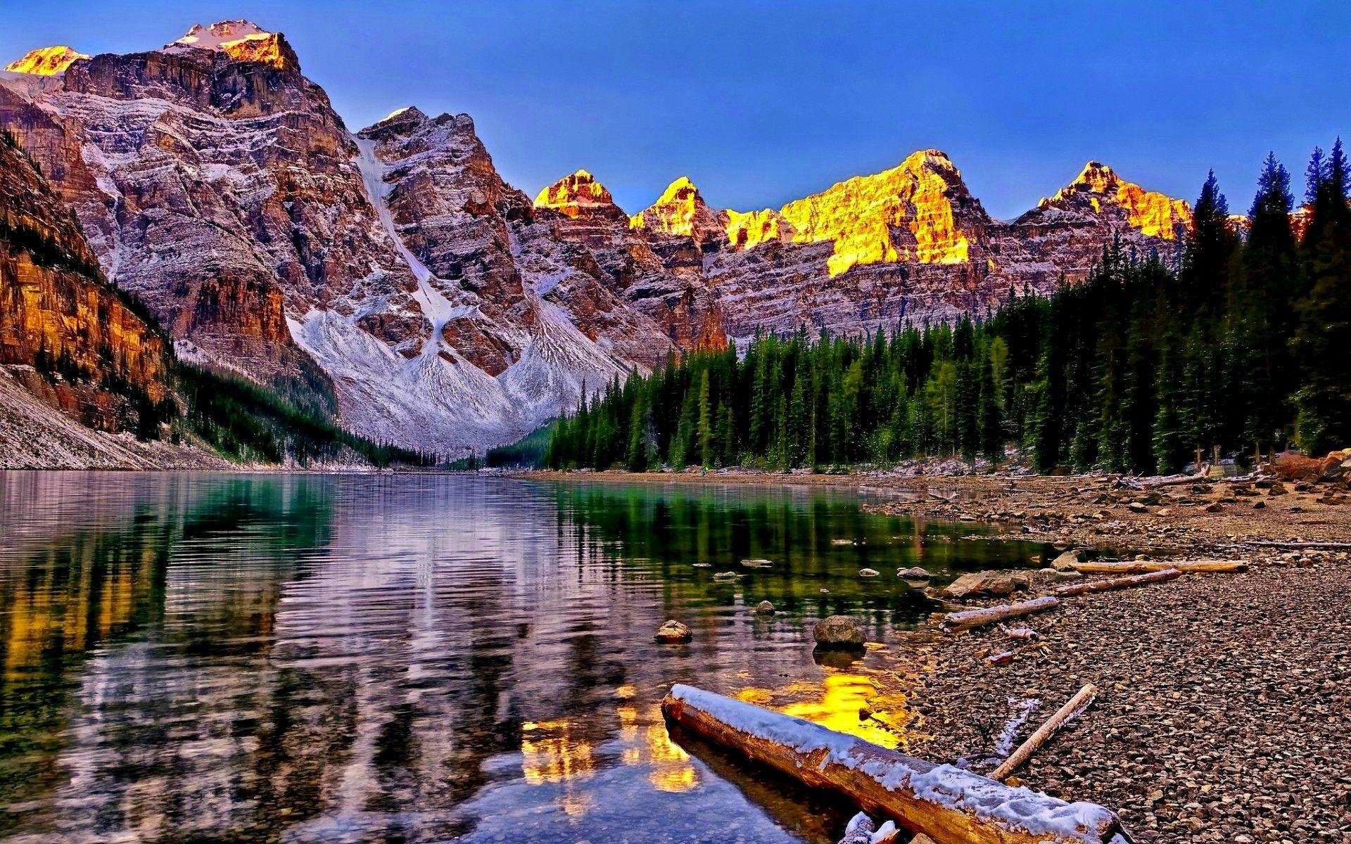 1920x1200 Amusement Parks: BANFF NATIONAL PARK CANADA Scenery Scenic Pakr, Desktop