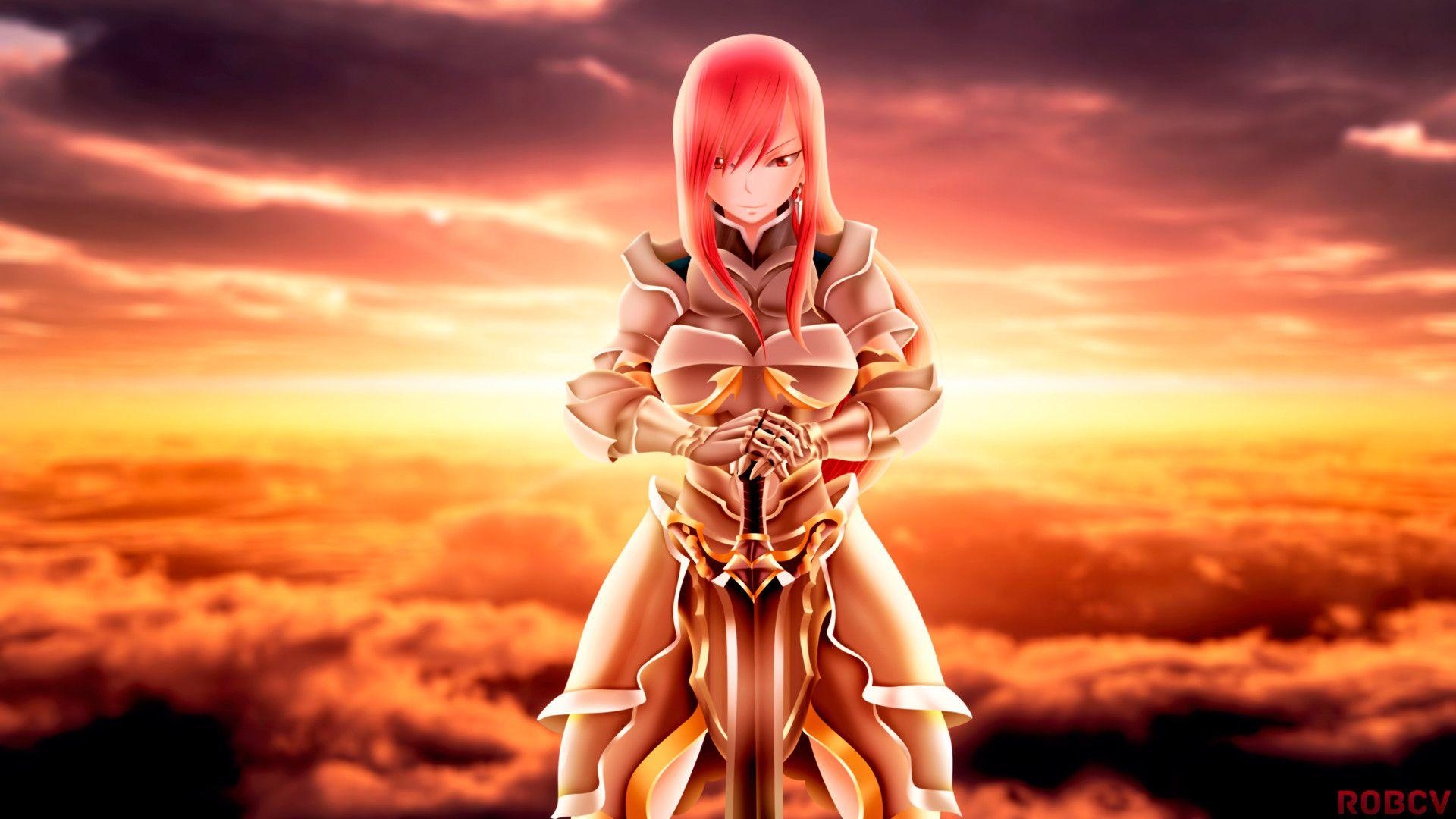 1920x1080 Erza Scarlet Wallpaper HD, Desktop