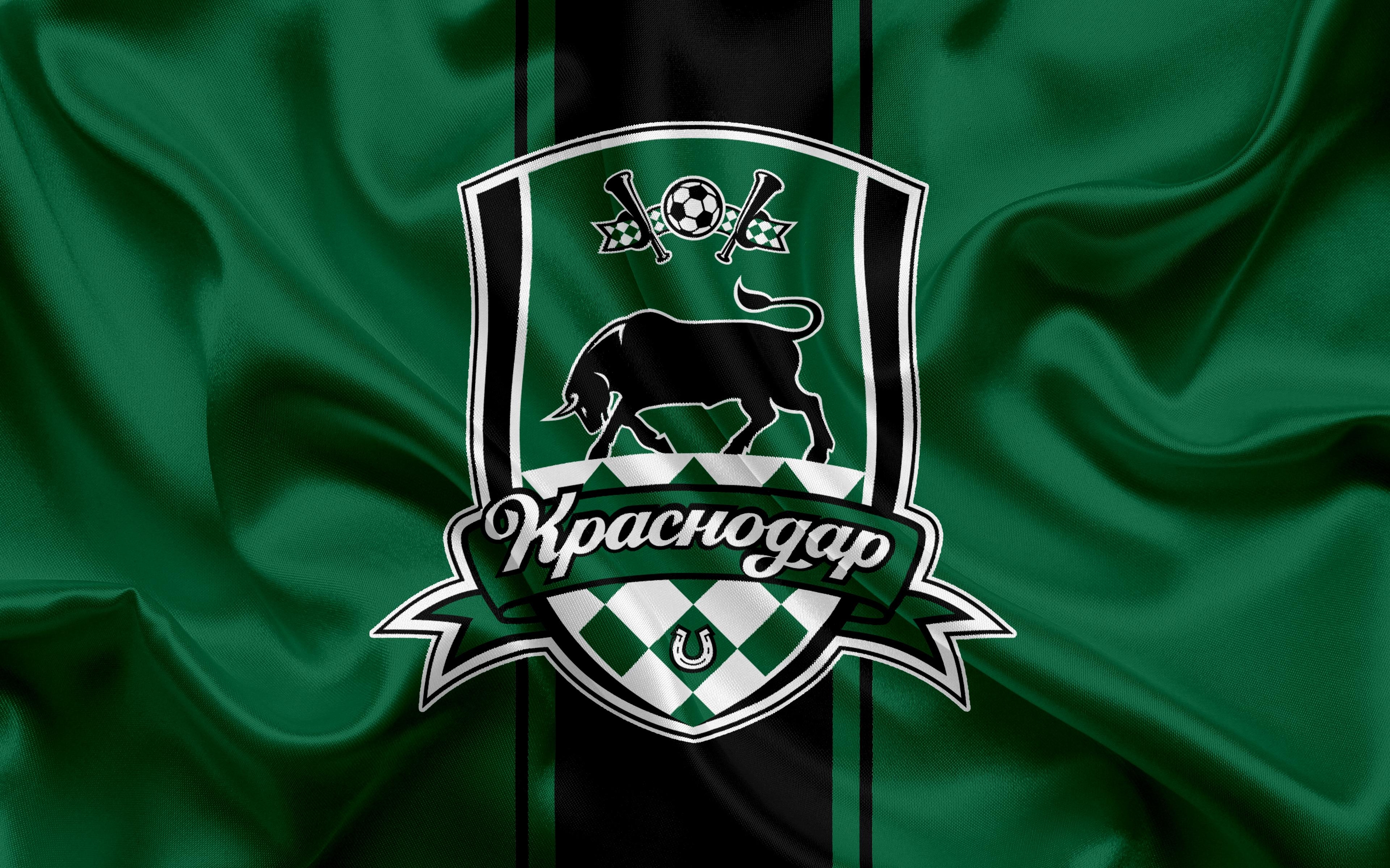 3840x2400 Soccer, Emblem, Logo, FC Krasnodar wallpaper and background, Desktop