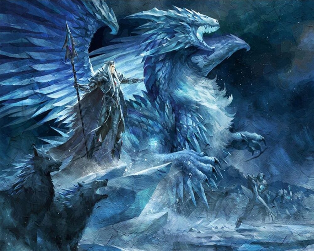 1000x800 Dragons and Wolves Wallpaper Free Dragons and Wolves Background, Desktop