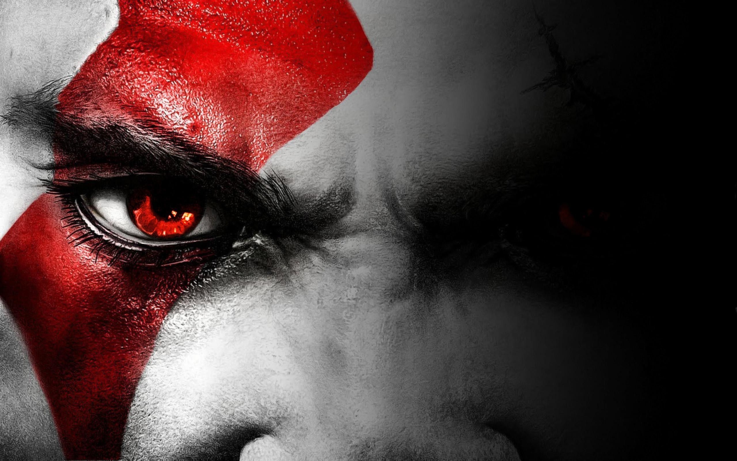 2560x1600 Kratos Face Wallpaper 4k, Desktop