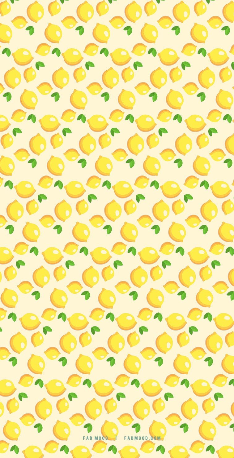 760x1480 Lemon wallpaper for iphone, Aesthetic Spring & Summer Wallpaper, Phone