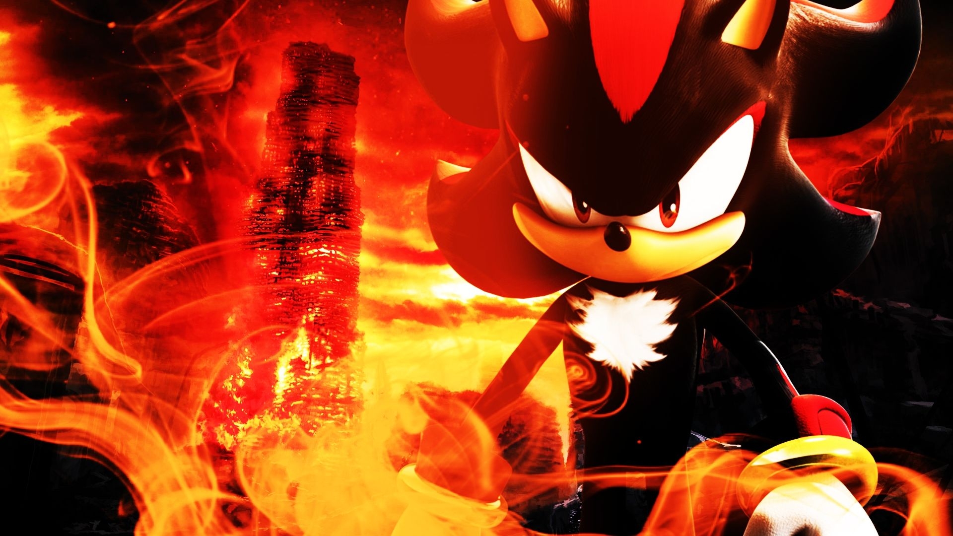 1920x1080 Free download Shadow The Hedgehog Wallpaper HD Shadow the hedgehog [1920x1200] for your Desktop, Mobile & Tablet. Explore Sonic and Shadow Wallpaper. Super Sonic Wallpaper, Sonic Adventure 2 Wallpaper, Desktop