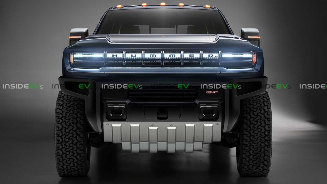 1280x720 Hummer Electric Pickup Truck Looks Big & Rugged In Exclusive Render, Desktop