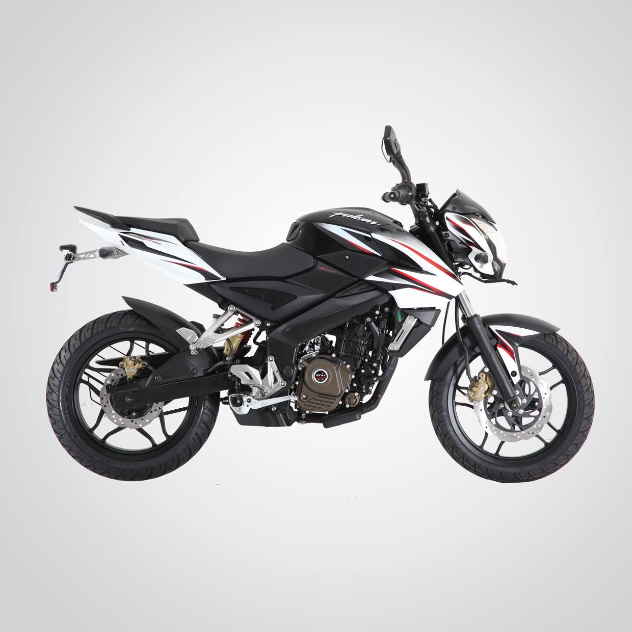 1240x1240 New Bajaj Pulsar 200NS in White and Black, Phone