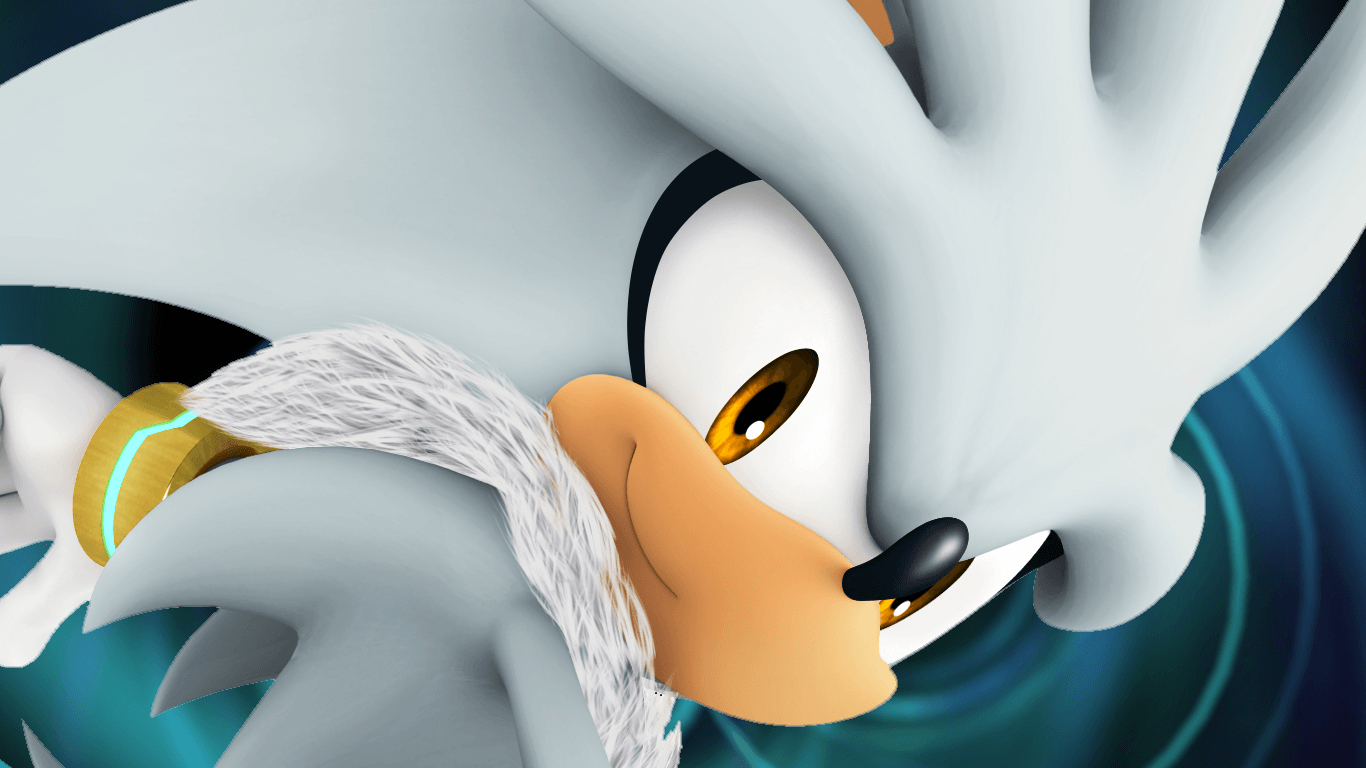 1370x770 Silver The Hedgehog[1] By Light Rock, Desktop