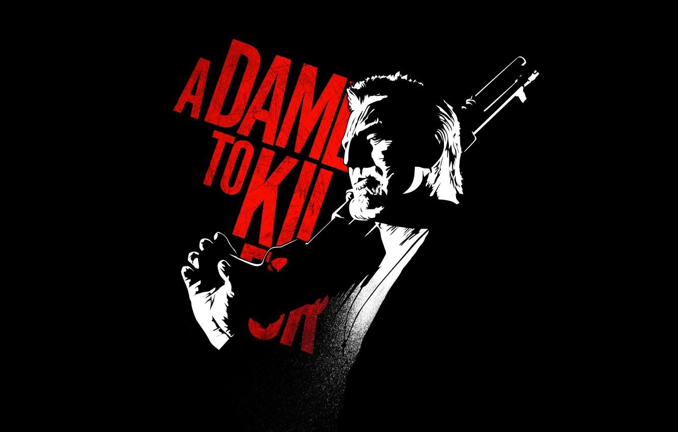 1340x850 Wallpaper shotgun, Mickey Rourke, A Dame to Kill For, Sin City 2, Desktop