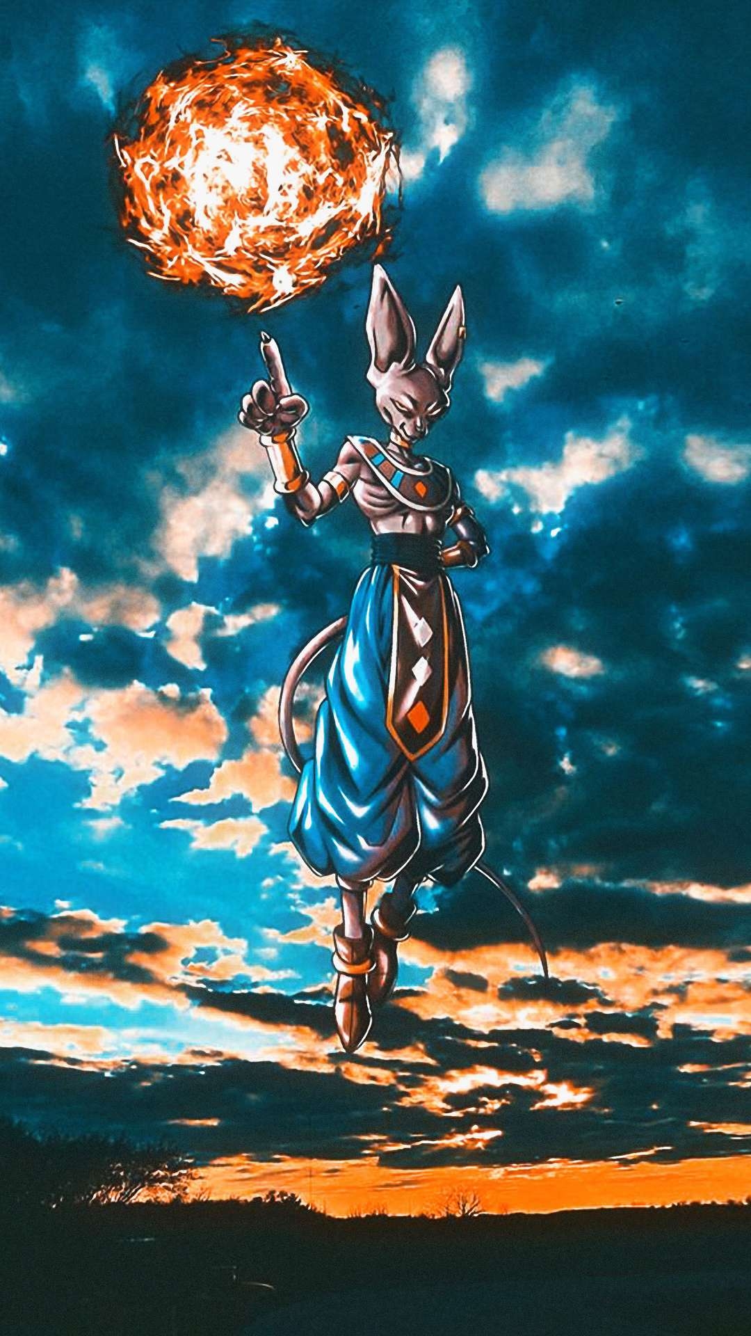 1080x1920 Goku Wallpaper for iPhone and Android, Phone