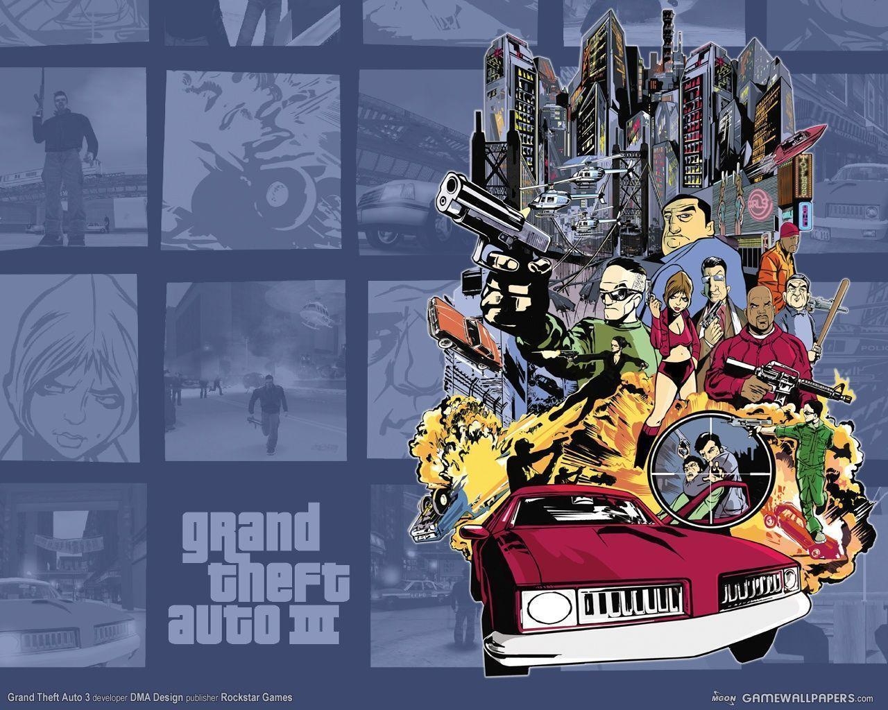 1280x1030 Grand Theft Auto III Wallpaper, Desktop