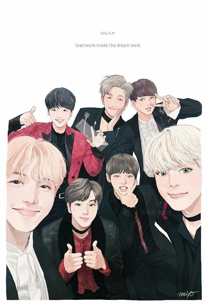 800x1190 BTS Anime Wallpaper Free BTS Anime Background, Phone