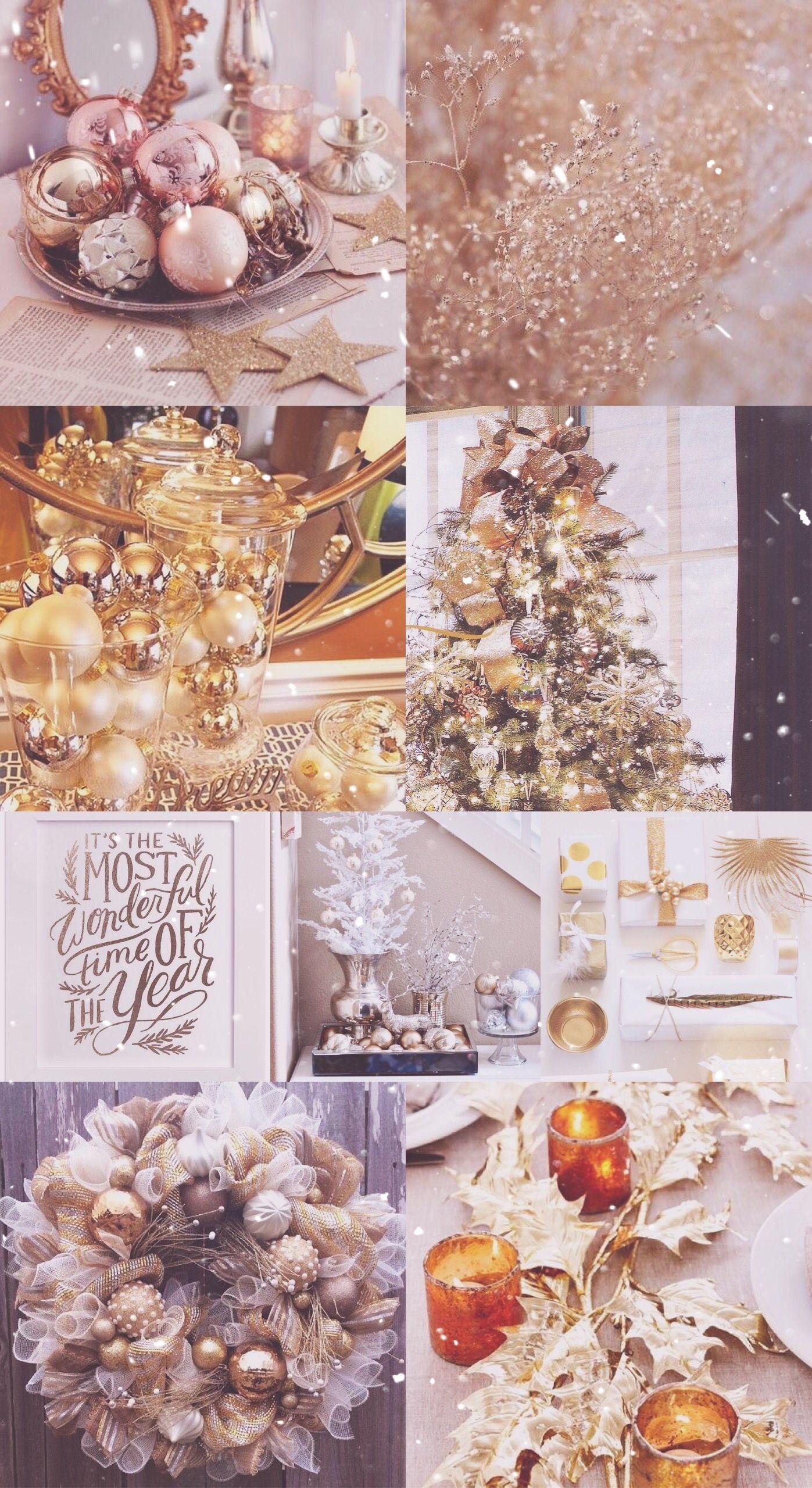 1400x2560 gold, Christmas, xmas, wallpaper, sparkly, glitter, pretty, Phone