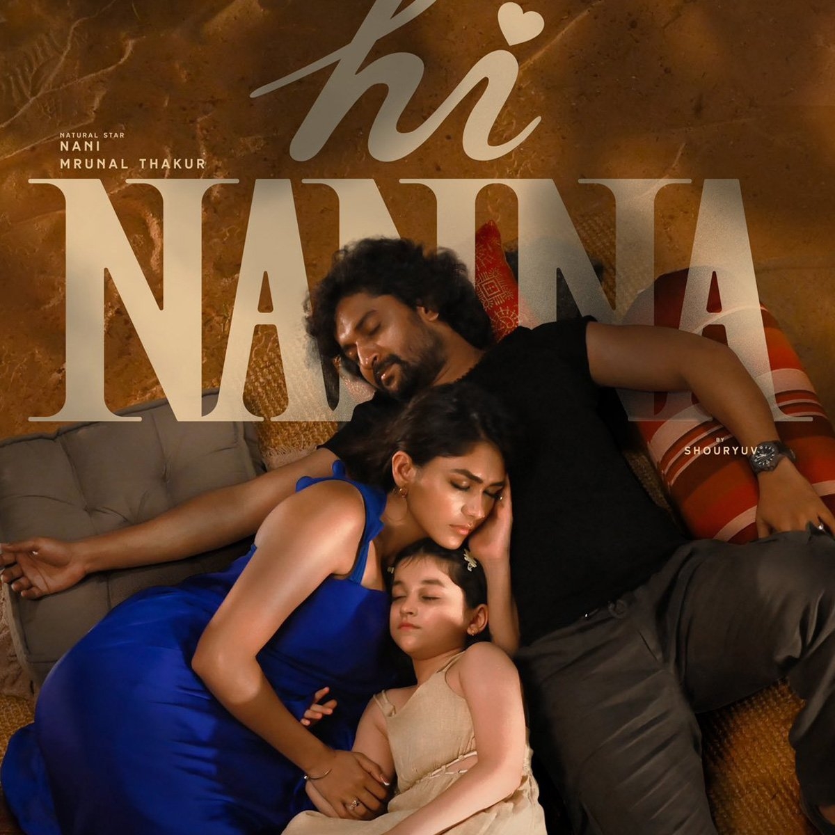 1200x1200 Nani and Mrunal Thakur's starrer Hi Nanna Movie Teaser Out!!, Phone