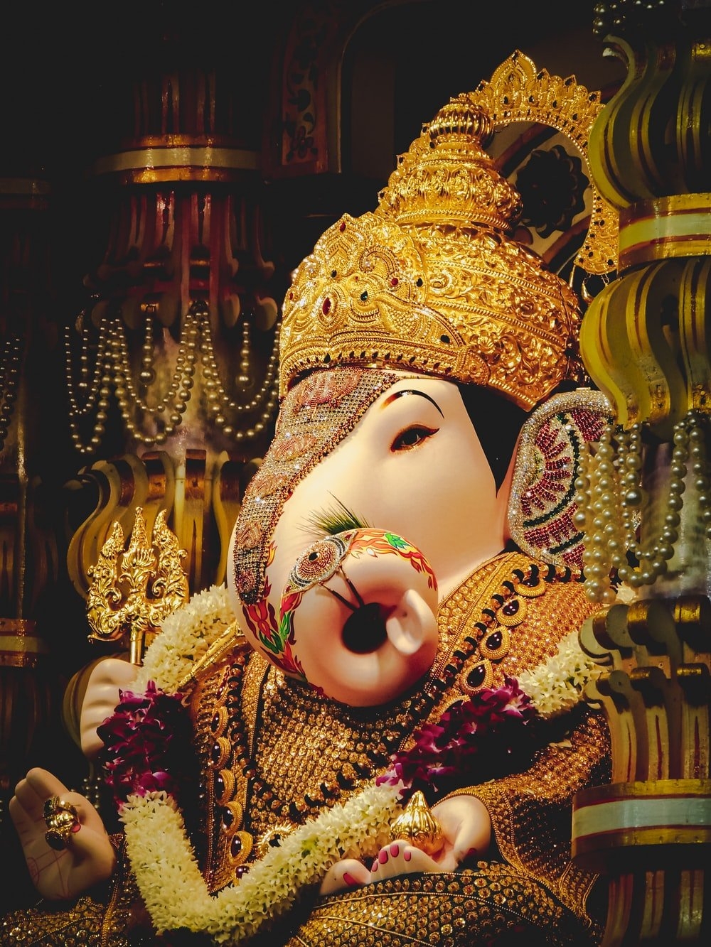 1000x1340 Dagdusheth Ganpati Picture. Download Free Image, Phone