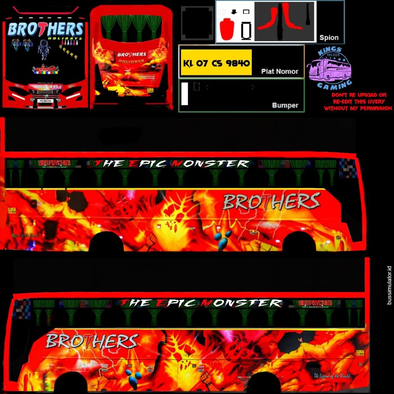 1280x1280 Bus games. Bus simulator indonesia livery kerala, Bus skin design, Star bus, Phone