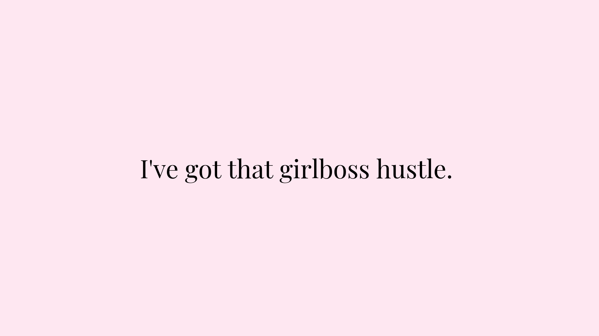 1920x1080 Free Girlboss Desktop Wallpaper, Desktop