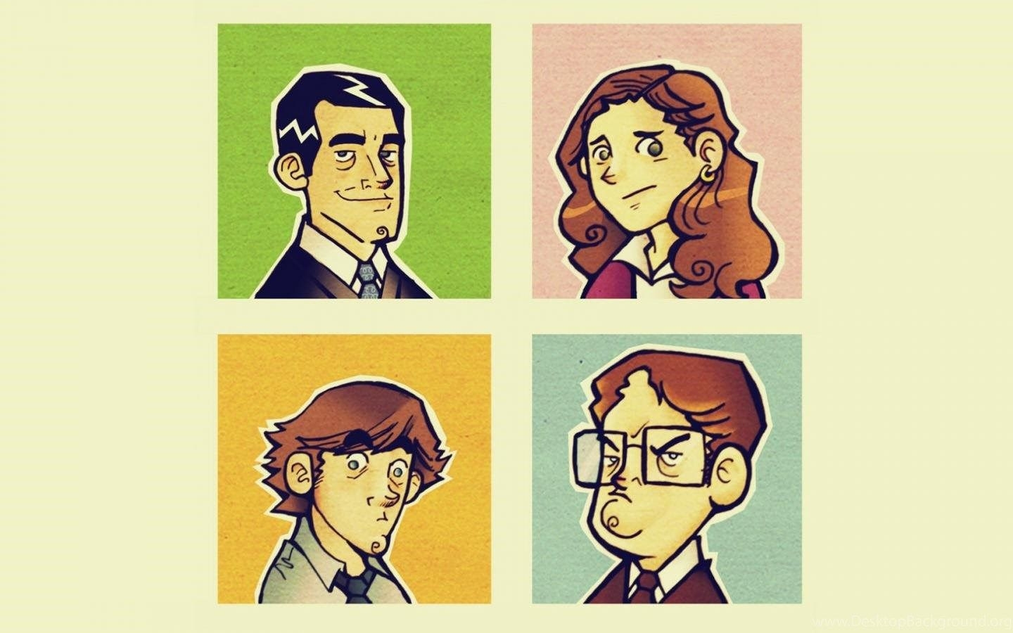 1440x900 Dwight Schrute Jenna Fischer Jim Halpert Steve Carell Desktop, Desktop