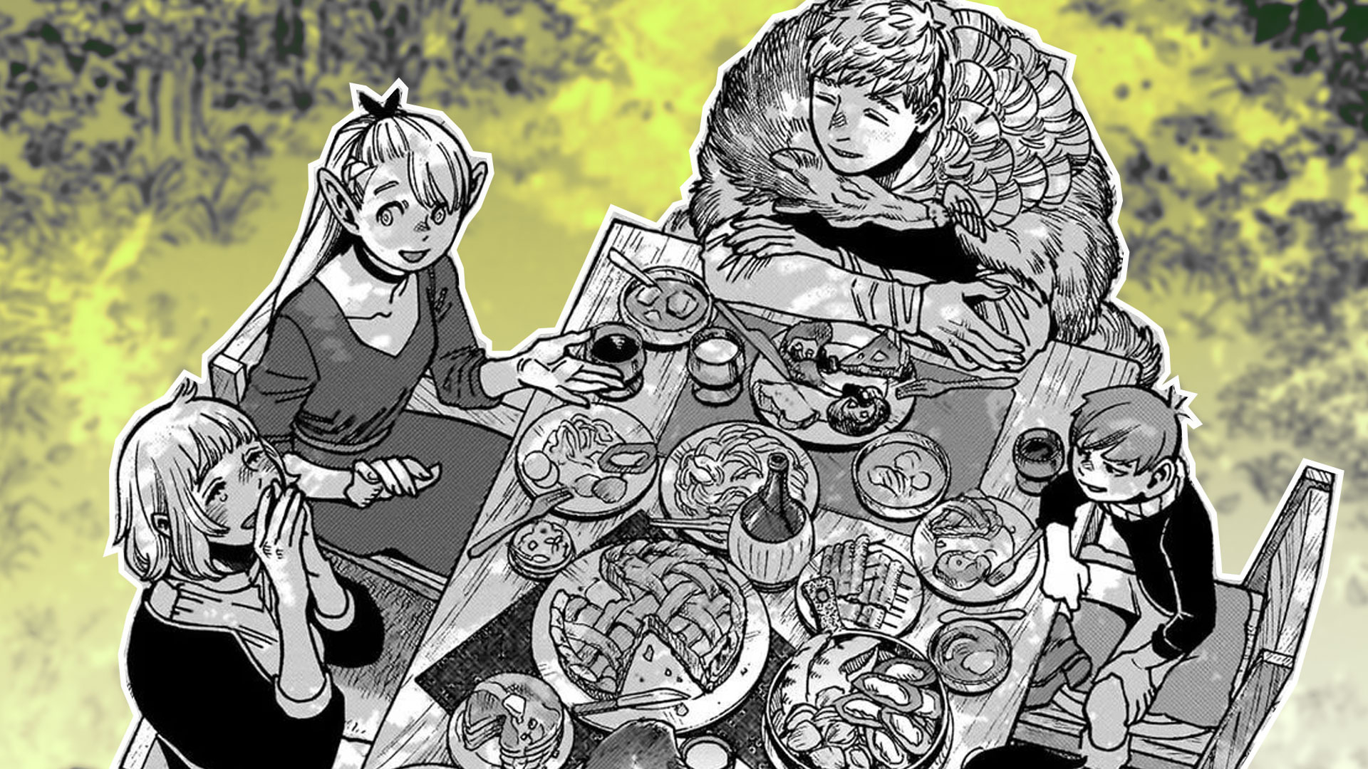 1920x1080 Dungeon Meshi Anime, Desktop