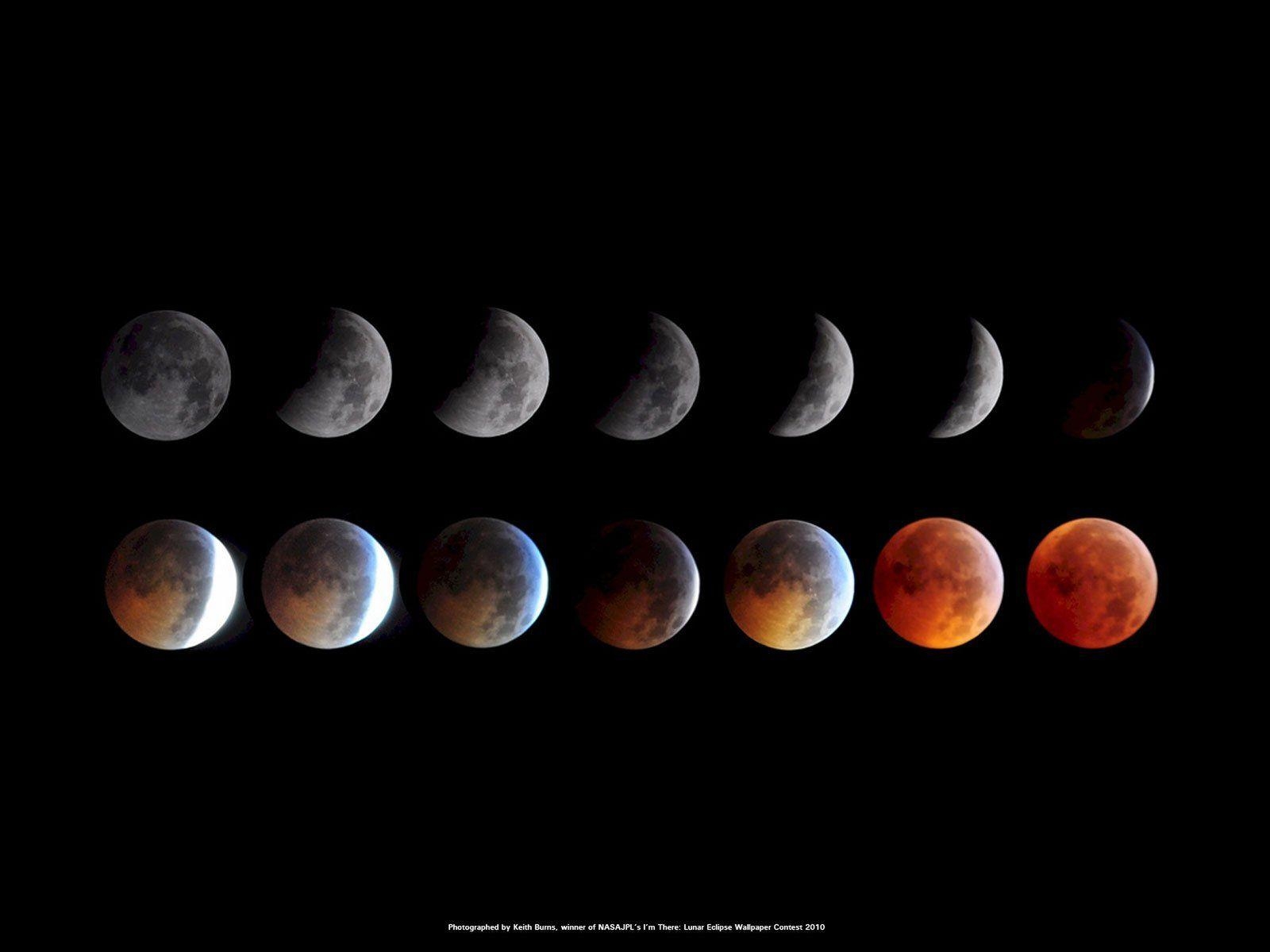 1600x1200 Total Lunar Eclipse of 2010 Space Wallpaper. NASA Wallpaper, Desktop