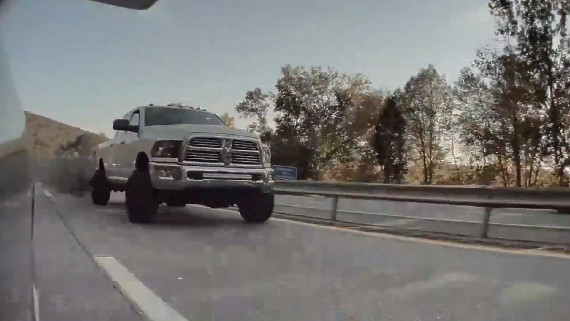 1920x1080 Ram Truck Tries To Coal Roll A Tesla: Watch For Ironic, Desktop