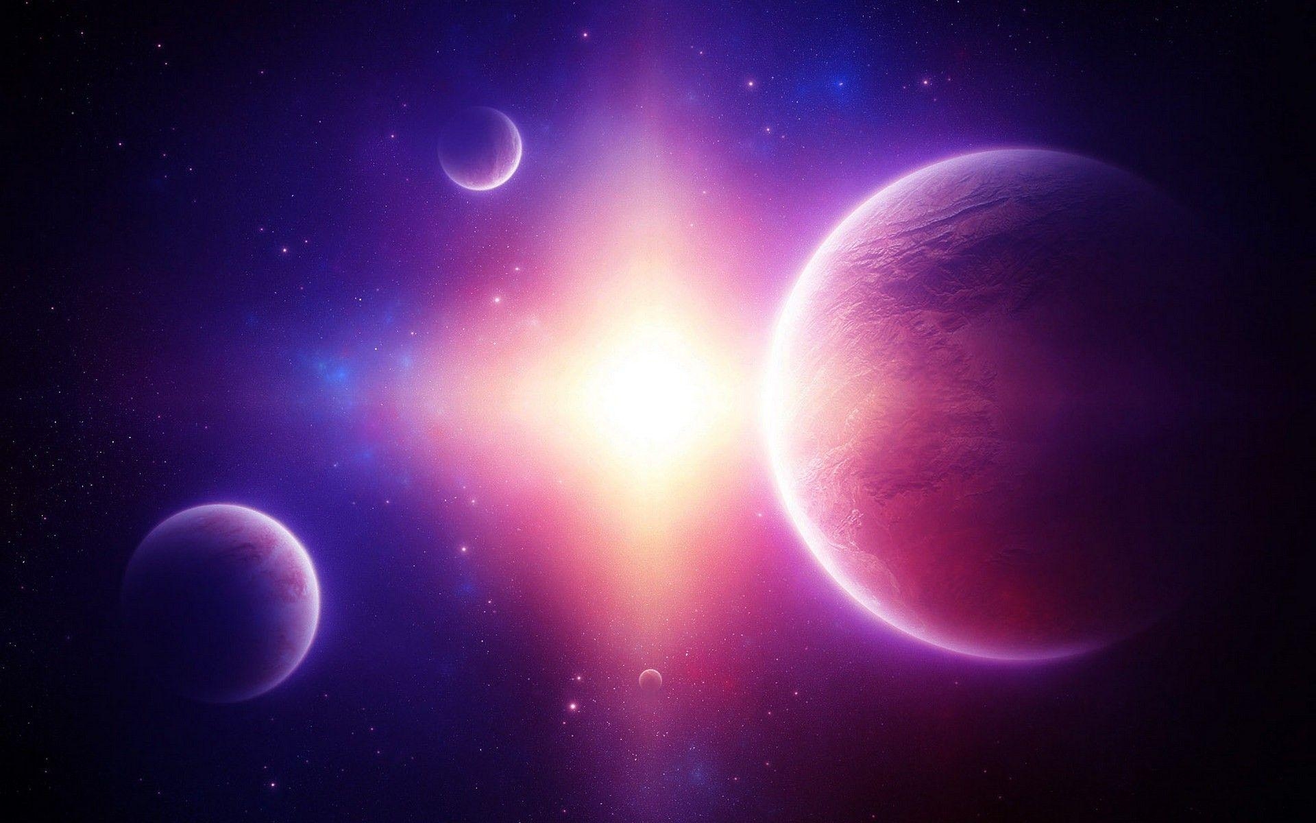 1920x1200 Purple Space Wallpaper Group (75), Desktop