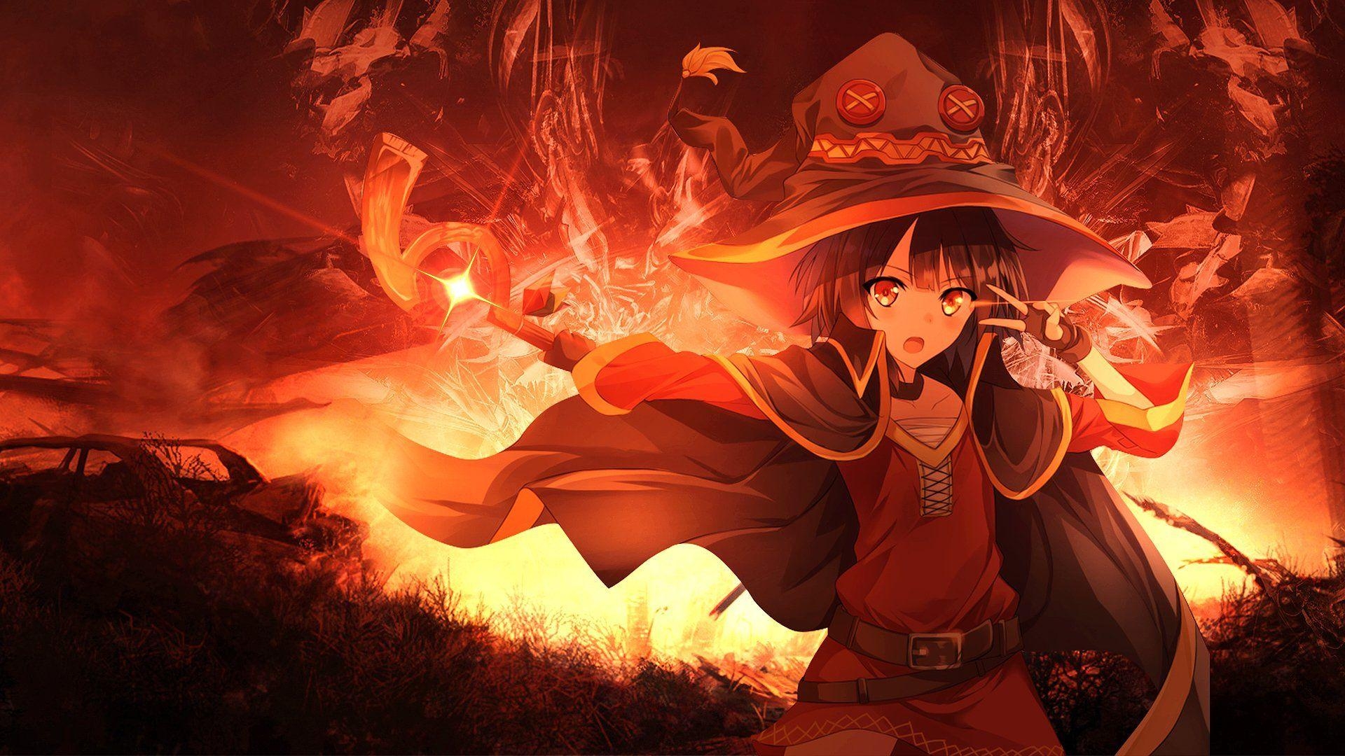 1920x1080 Megumin (KonoSuba) HD Wallpaper, Desktop