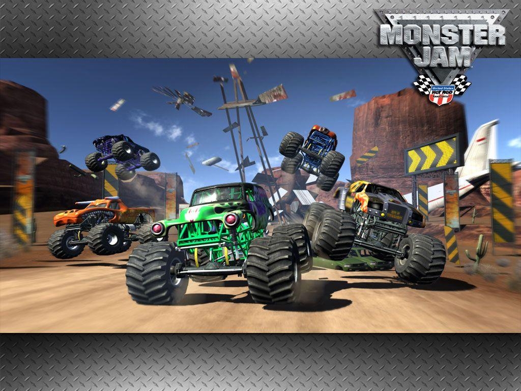 1030x770 Monster Jam Video Game, Desktop