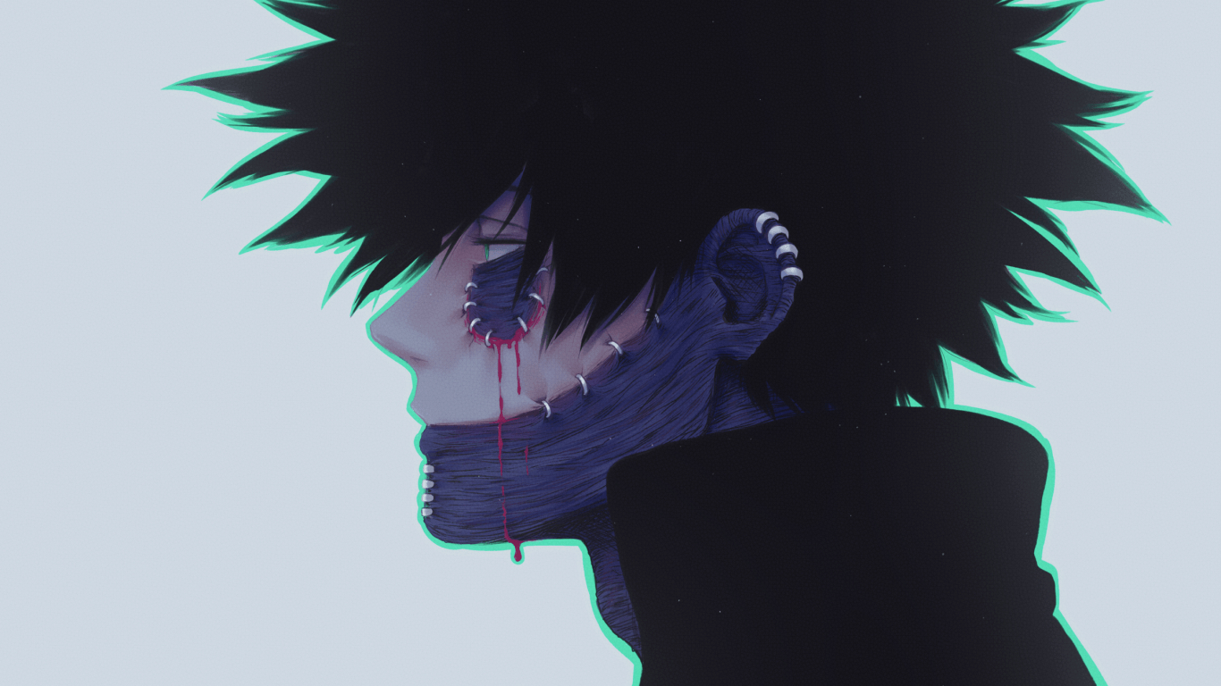 1370x770 Dabi Bnha Laptop Wallpaper, Desktop