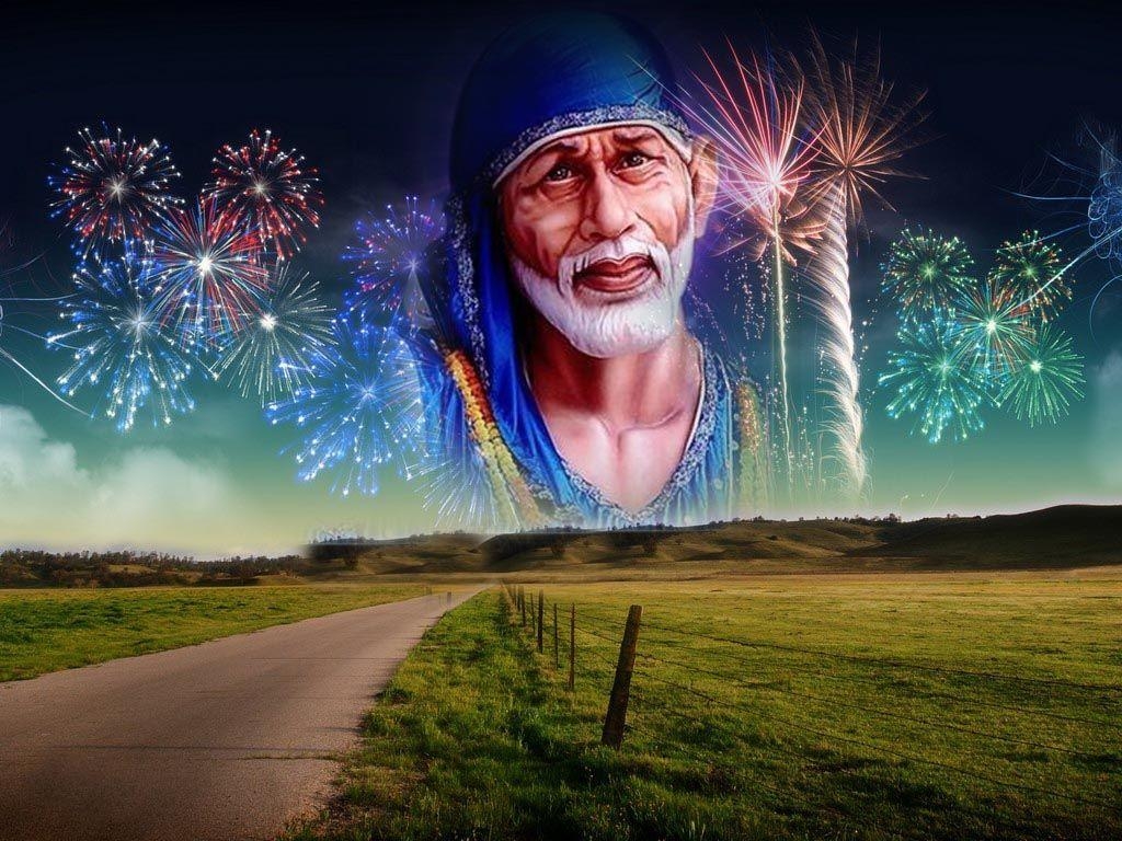 1030x770 Sai Baba 3D Wallpaper For Mobile, Desktop