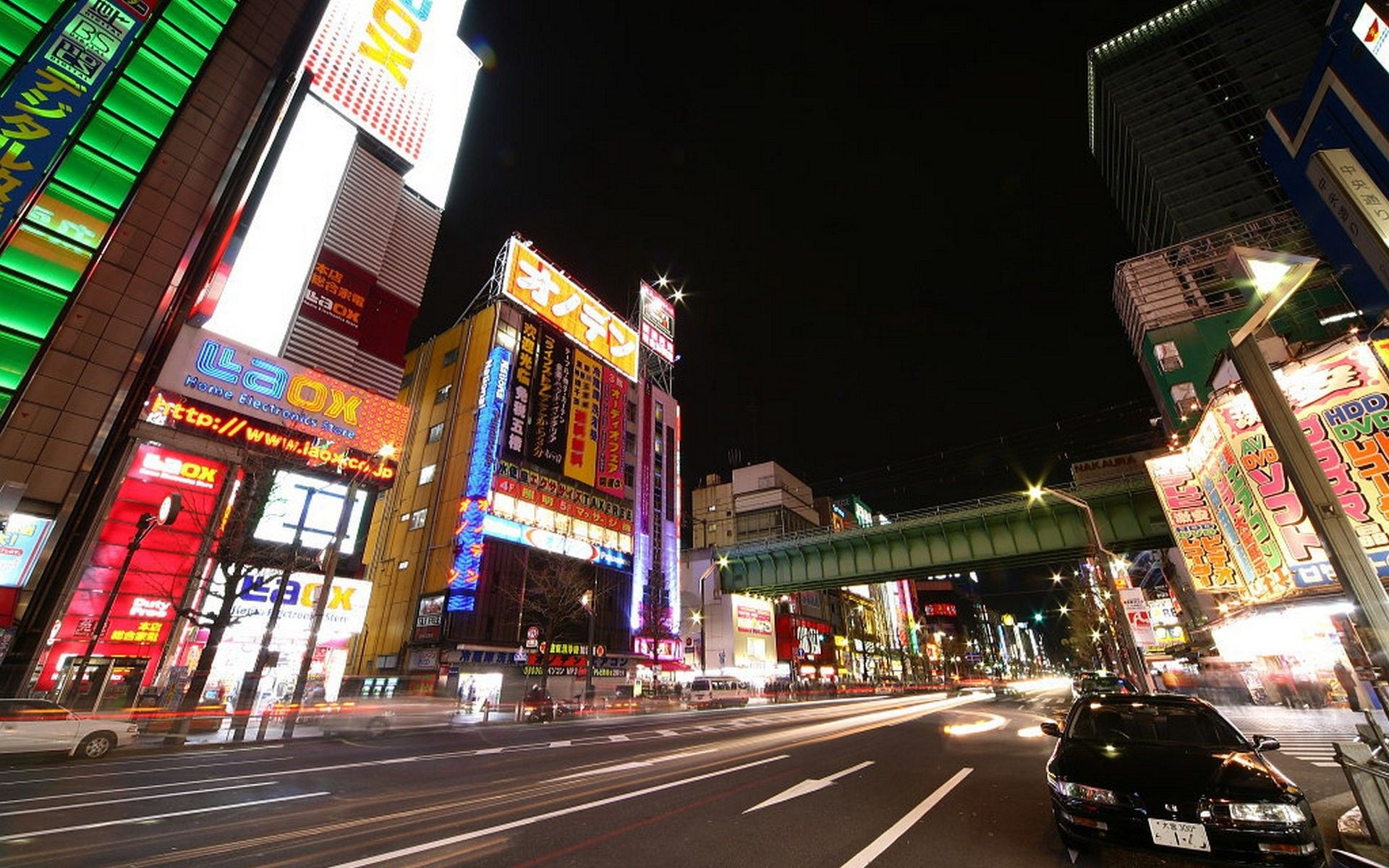 1920x1200 japan, Night, Cities, Akihabara Wallpaper HD / Desktop and Mobile Background, Desktop