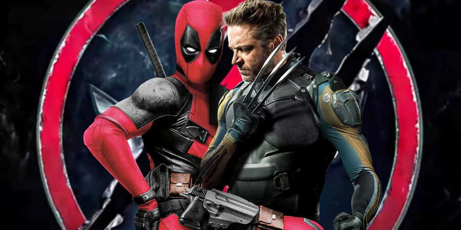 900x450 Deadpool And Wolverine Wallpaper, Dual Screen