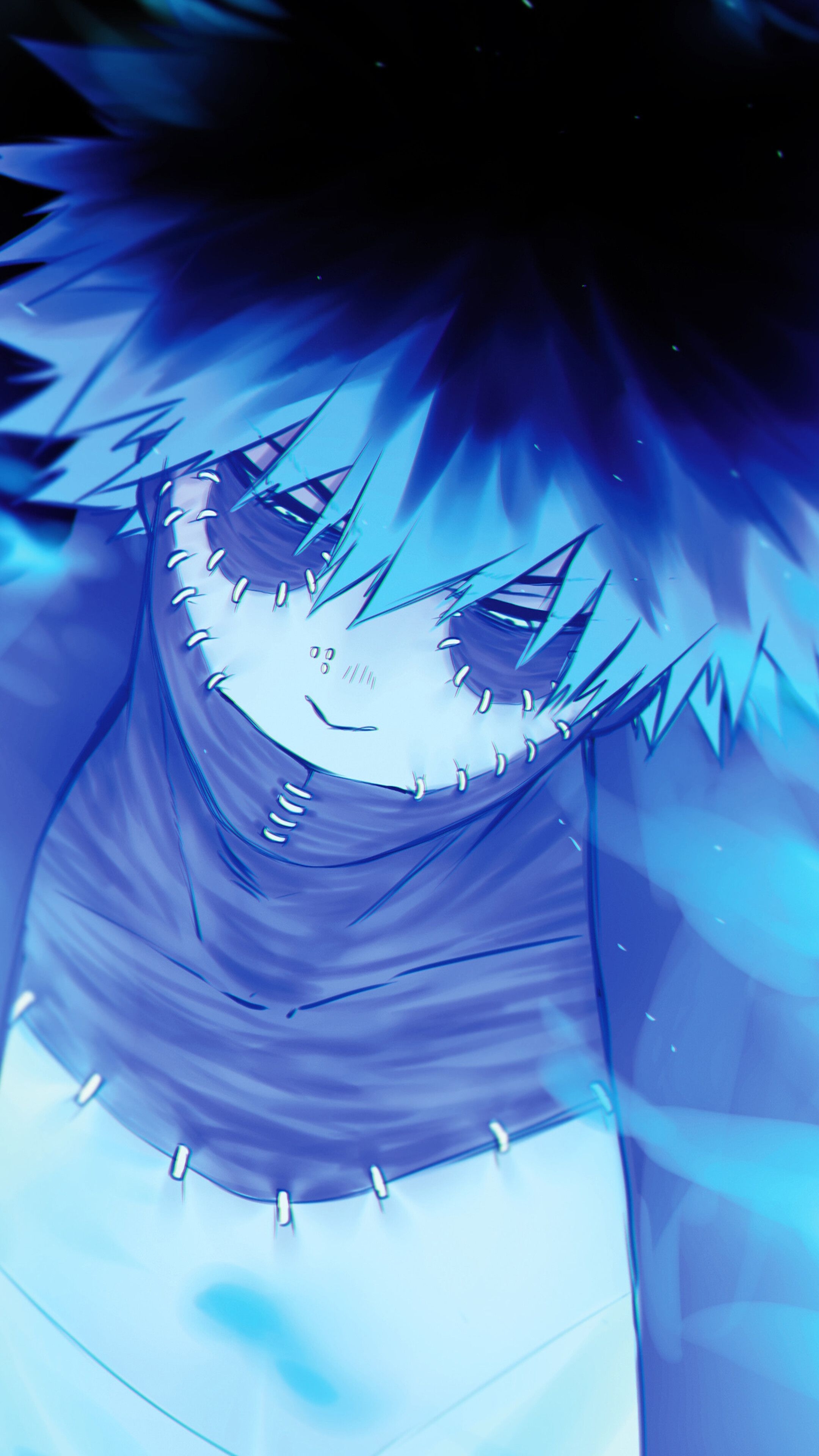 2160x3840 Dabi, (My Hero Academia), Blue Flame, 4K phone HD Wallpaper, Image, Background, Photo and Picture. Mocah HD Wallpaper, Phone