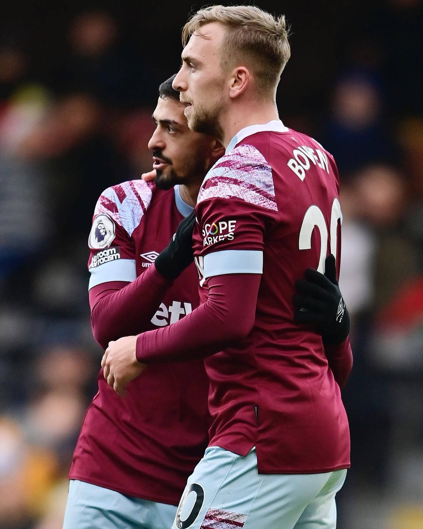 1440x1800 Download Manuel Lanzini And Jarrod Bowen Wallpaper, Phone