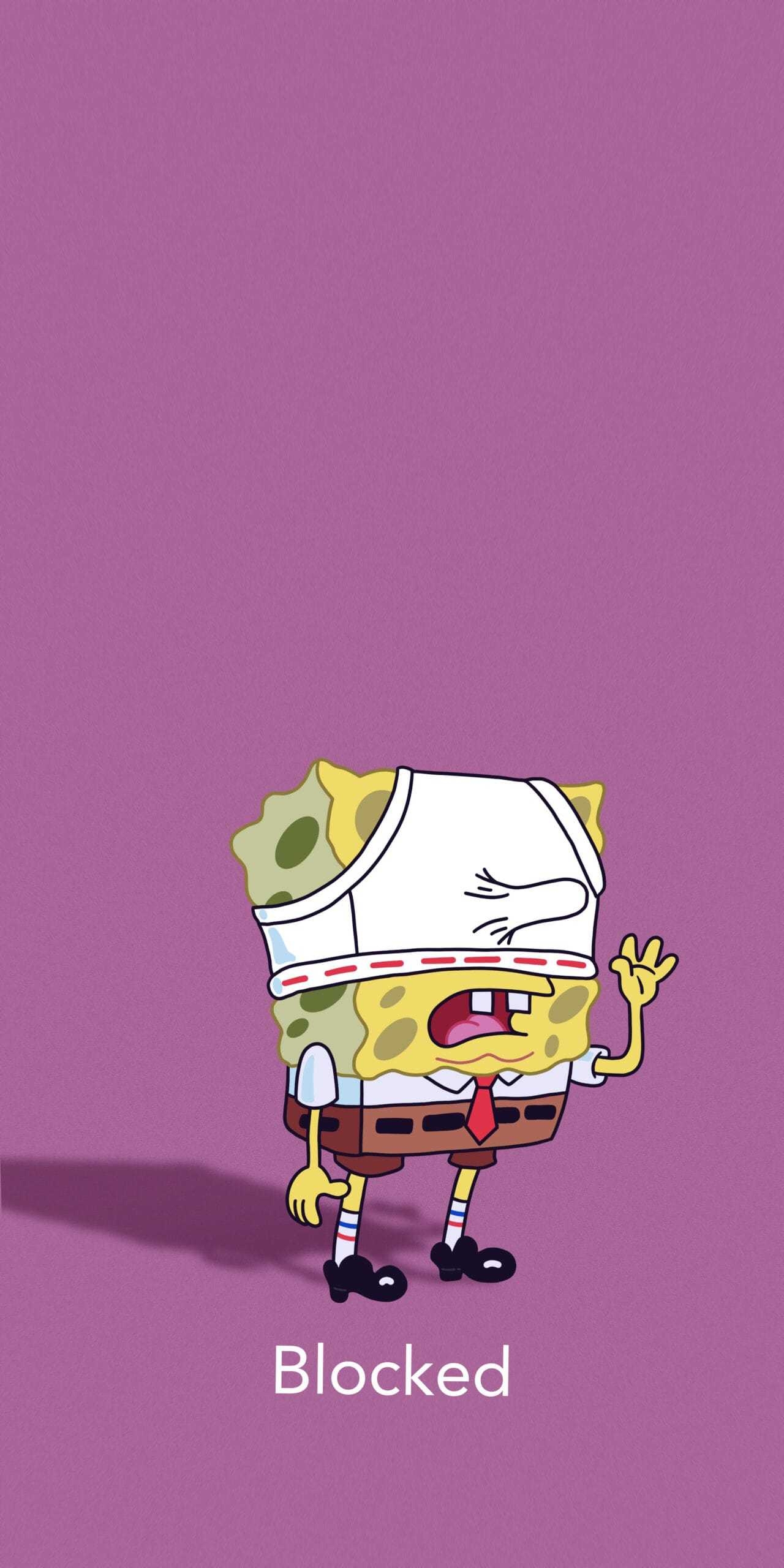 1280x2560 Spongebob Wallpaper, Phone