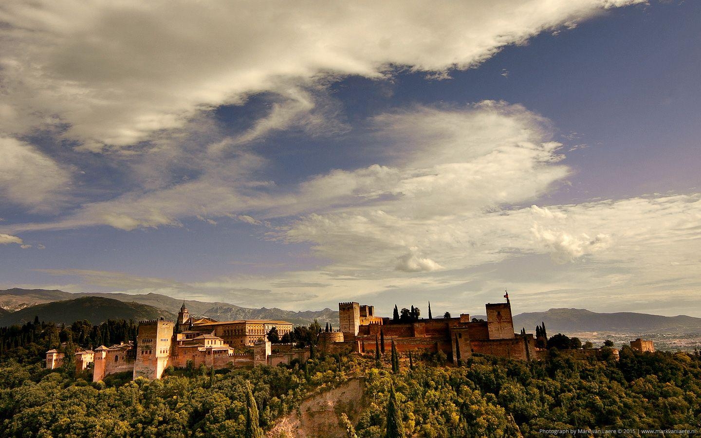 1440x900 Wallpaper: 'Alhambra Palace Granada' of the famous Alhambra, Desktop