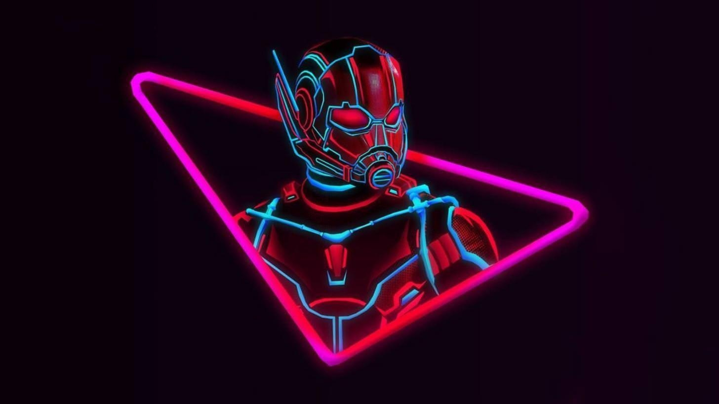 1460x820 Neon Avengers 1920x1080 Desktop Wallpaper based on artwork, Desktop