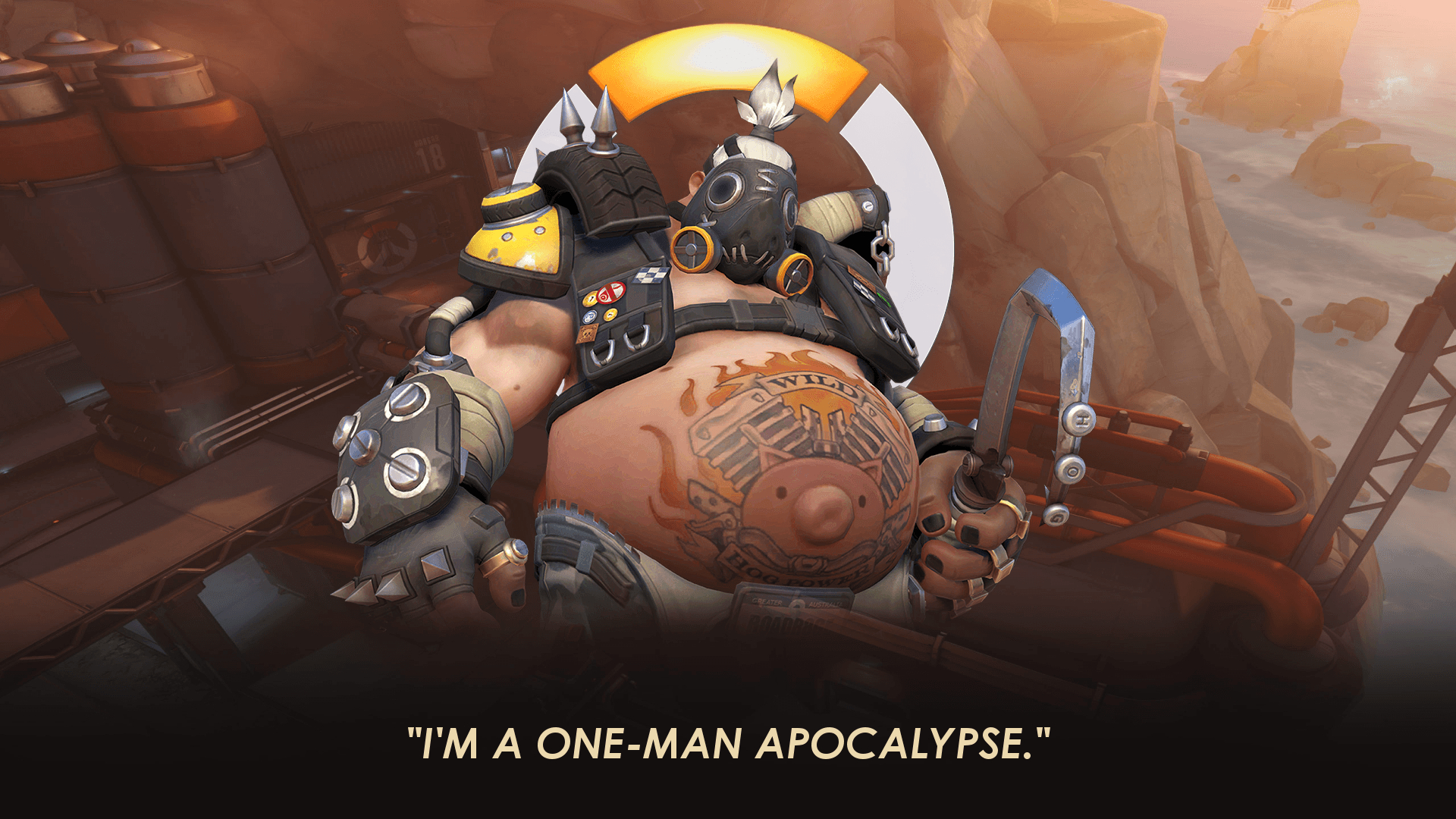 1920x1080 Roadhog (Overwatch) HD Wallpaper Desktop Image and Photo, Desktop