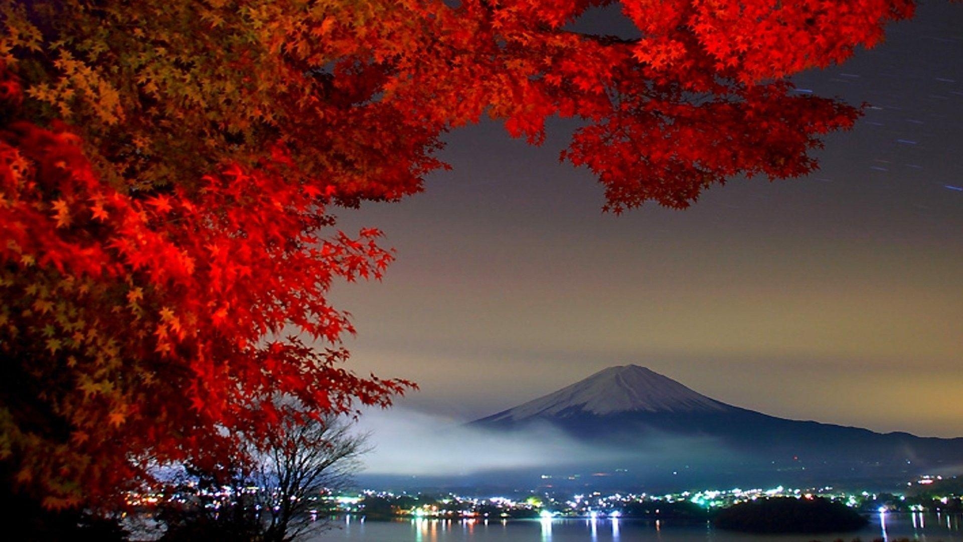 1920x1080 Autumn Fuji Mount Japan. walluck, Desktop