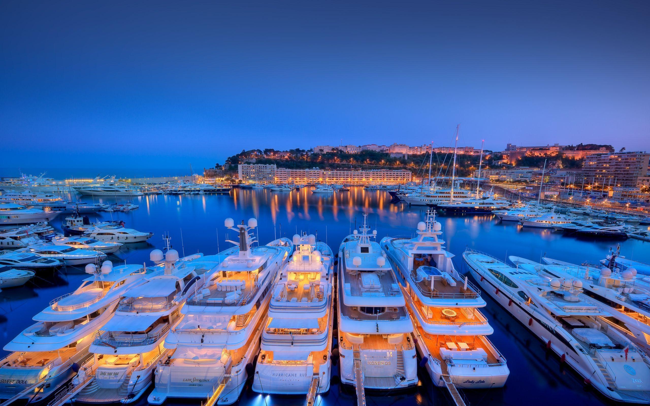 2560x1600 Port, Monaco, Yachts Wallpaper and Picture, Photo, Desktop