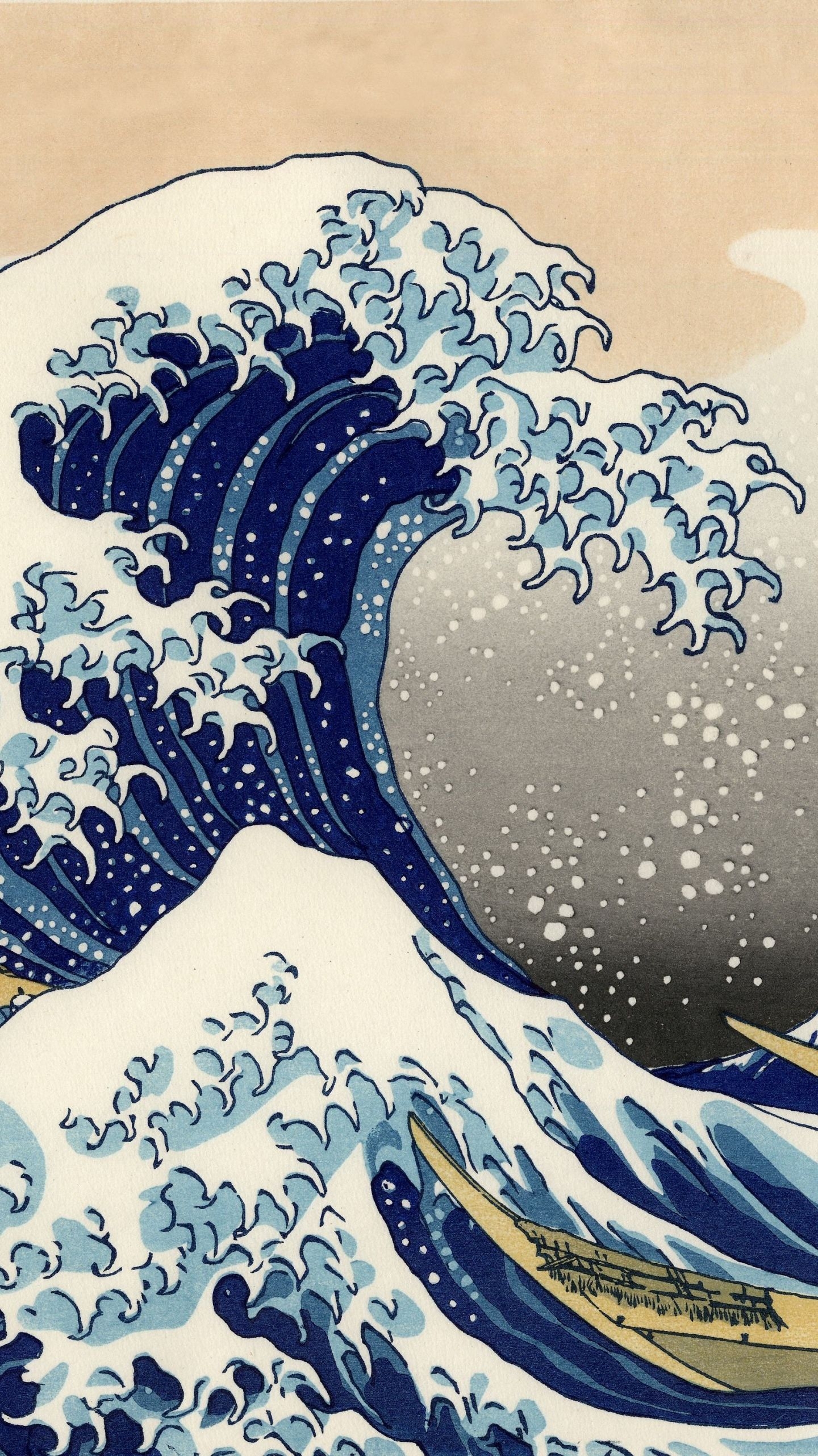 1440x2560 Download This Wallpaper Wave Off Kanagawa iPhone, Phone