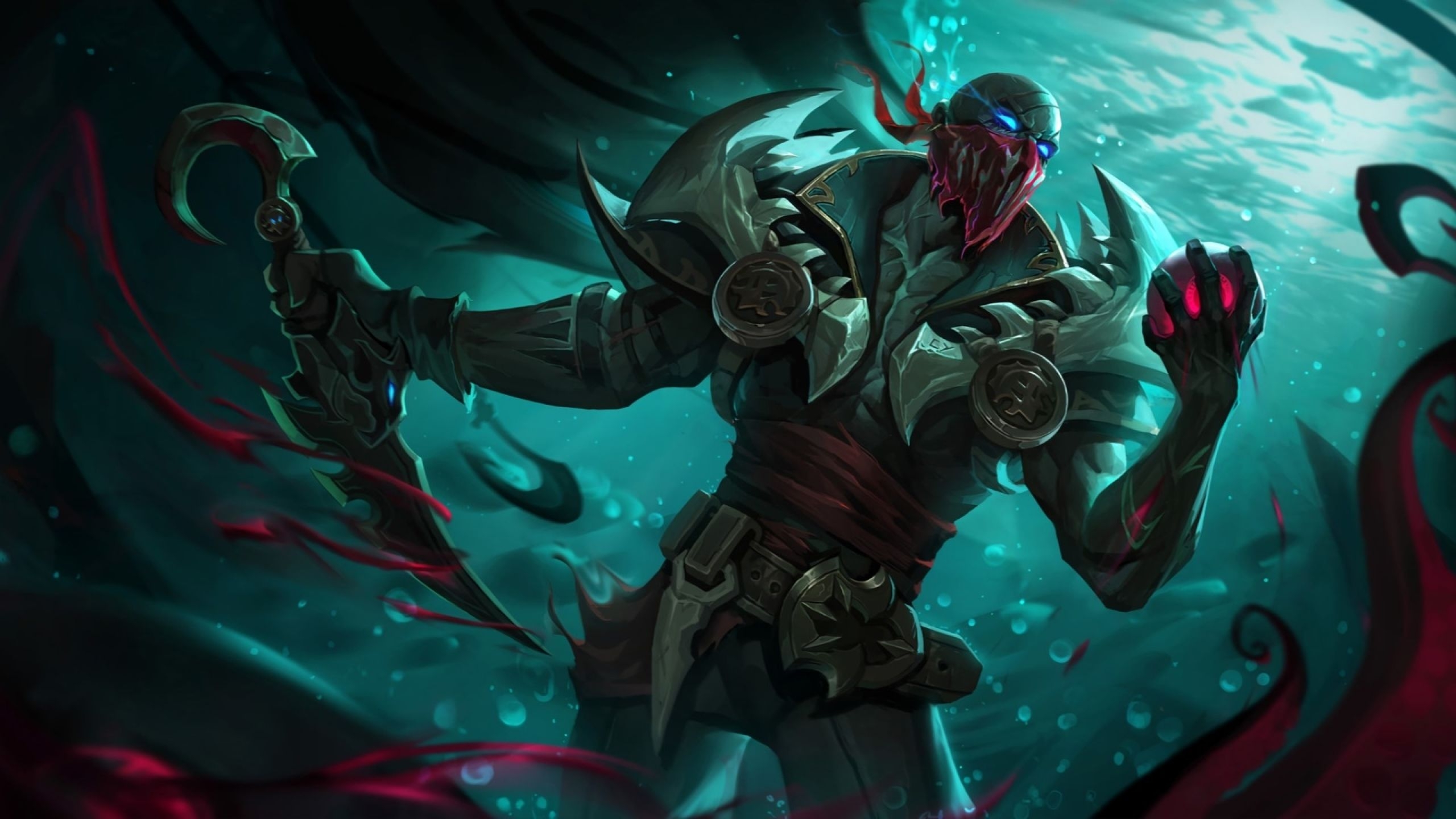 2560x1440 Pyke League Of Legends 1440P Resolution Wallpaper, HD, Desktop