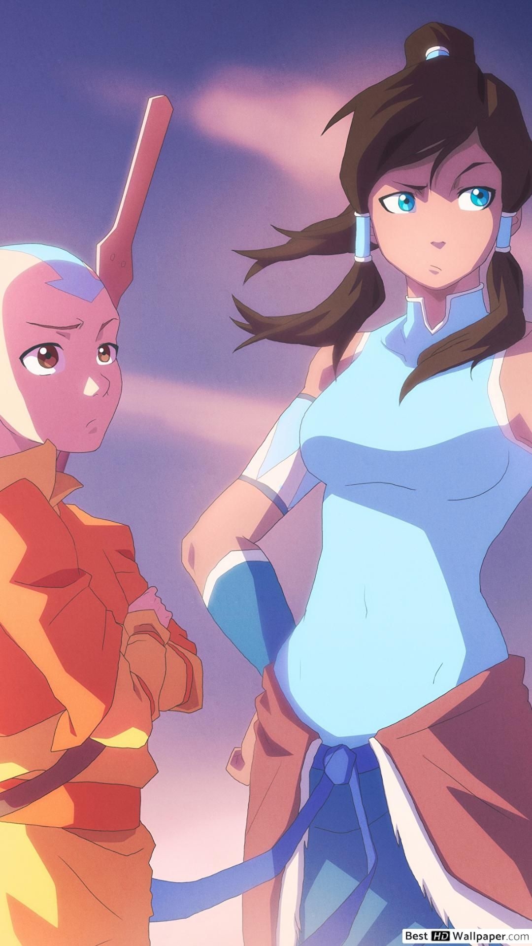 1080x1920 Aand and Katara HD wallpaper download, Phone