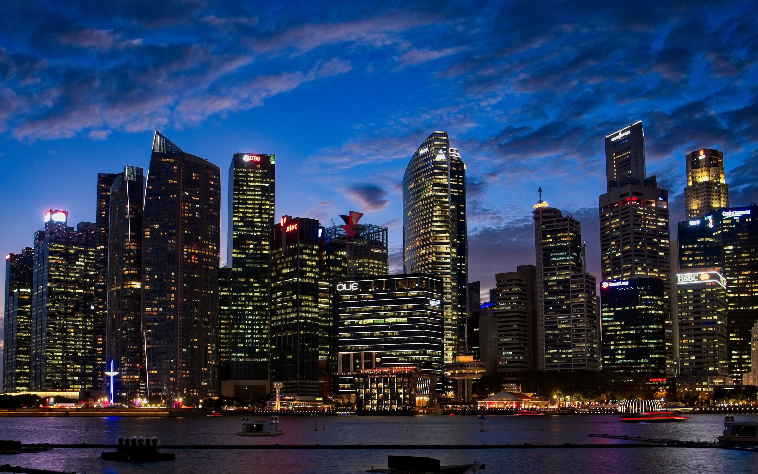 2880x1800 City Lights Buildings 4k Macbook Pro Retina HD 4k Wallpaper, Image, Background, Photo and Picture, Desktop