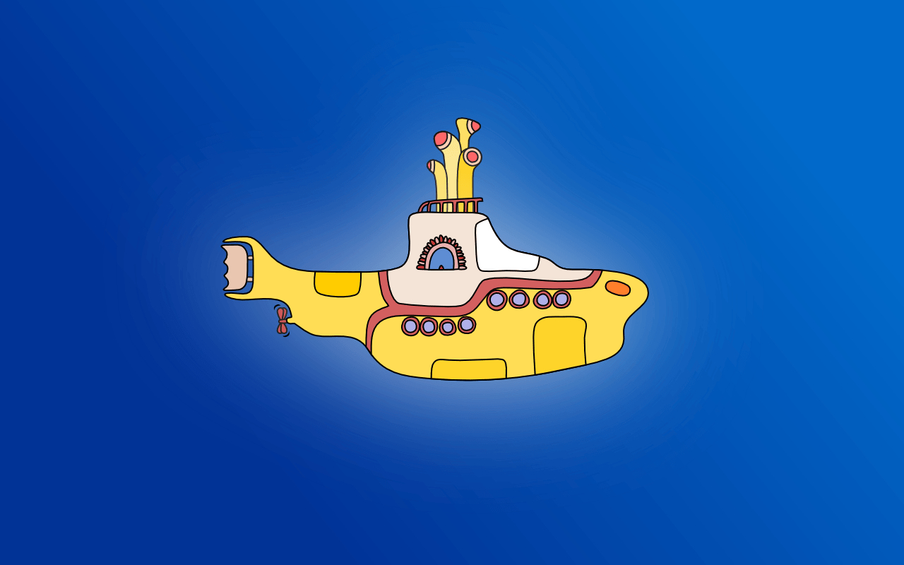 1280x800 Yellow Submarine Wallpaper, Desktop