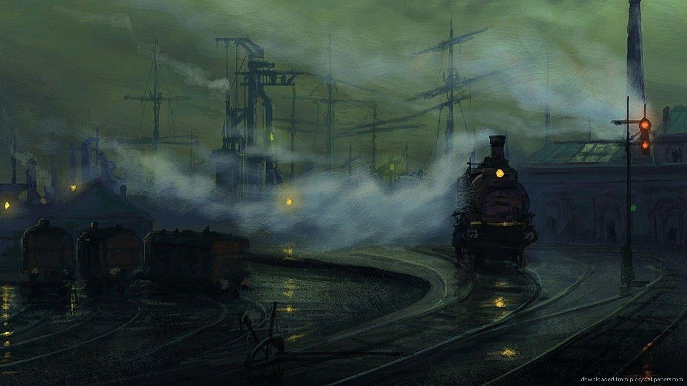 1370x770 Download  Lionel Walden Cardiff Docks Wallpaper, Desktop