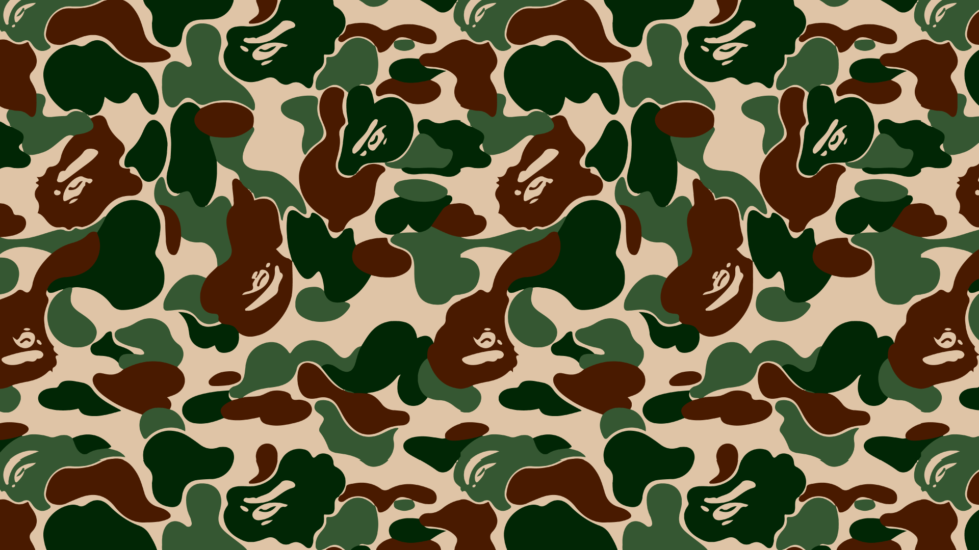 1920x1080 A Bathing Ape Wallpaper. ABC Camo, Ape Head, 1st Camo, & More, Desktop