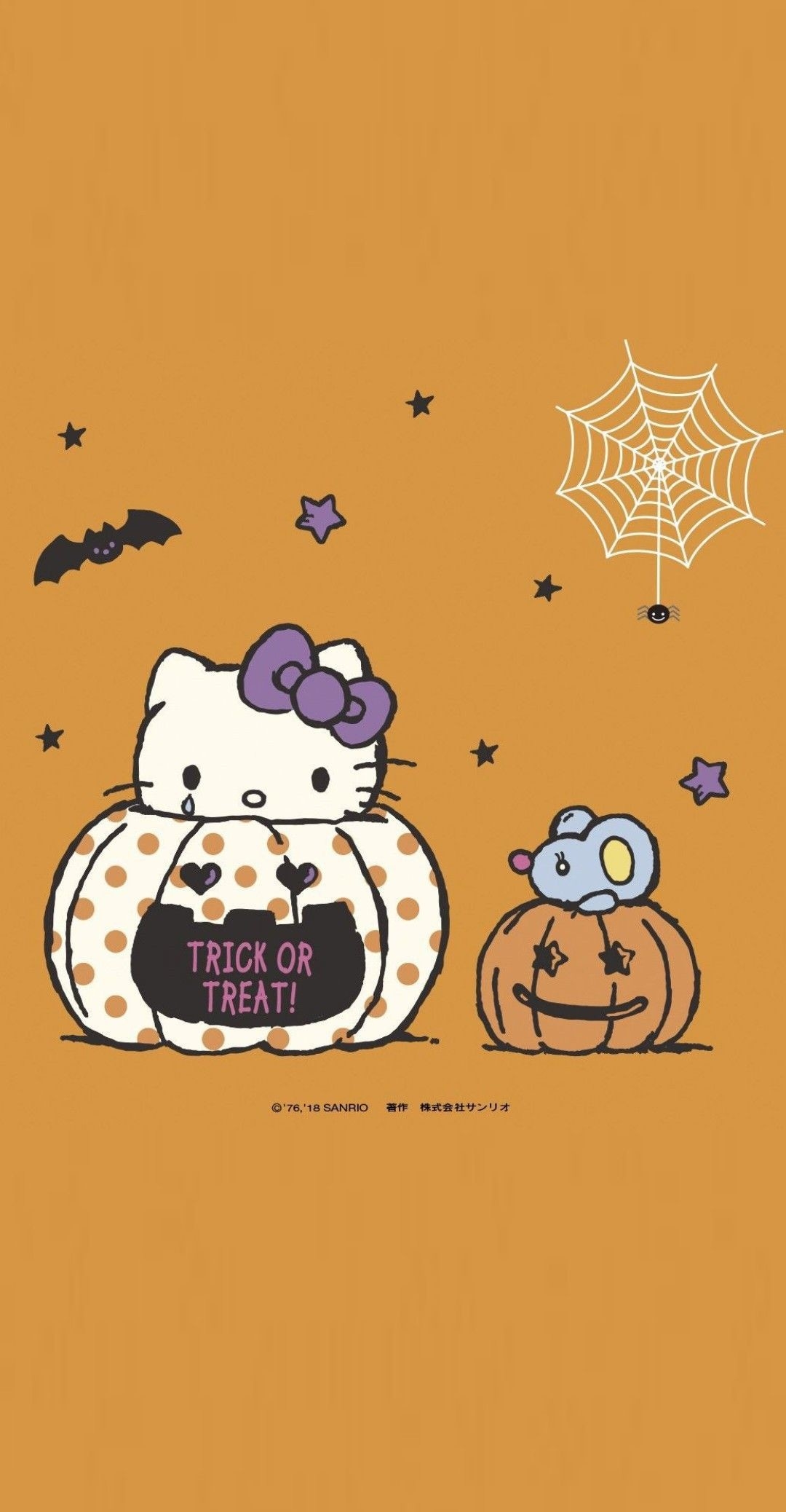 1080x2080 Hello Kitty Halloween Wallpaper, Phone