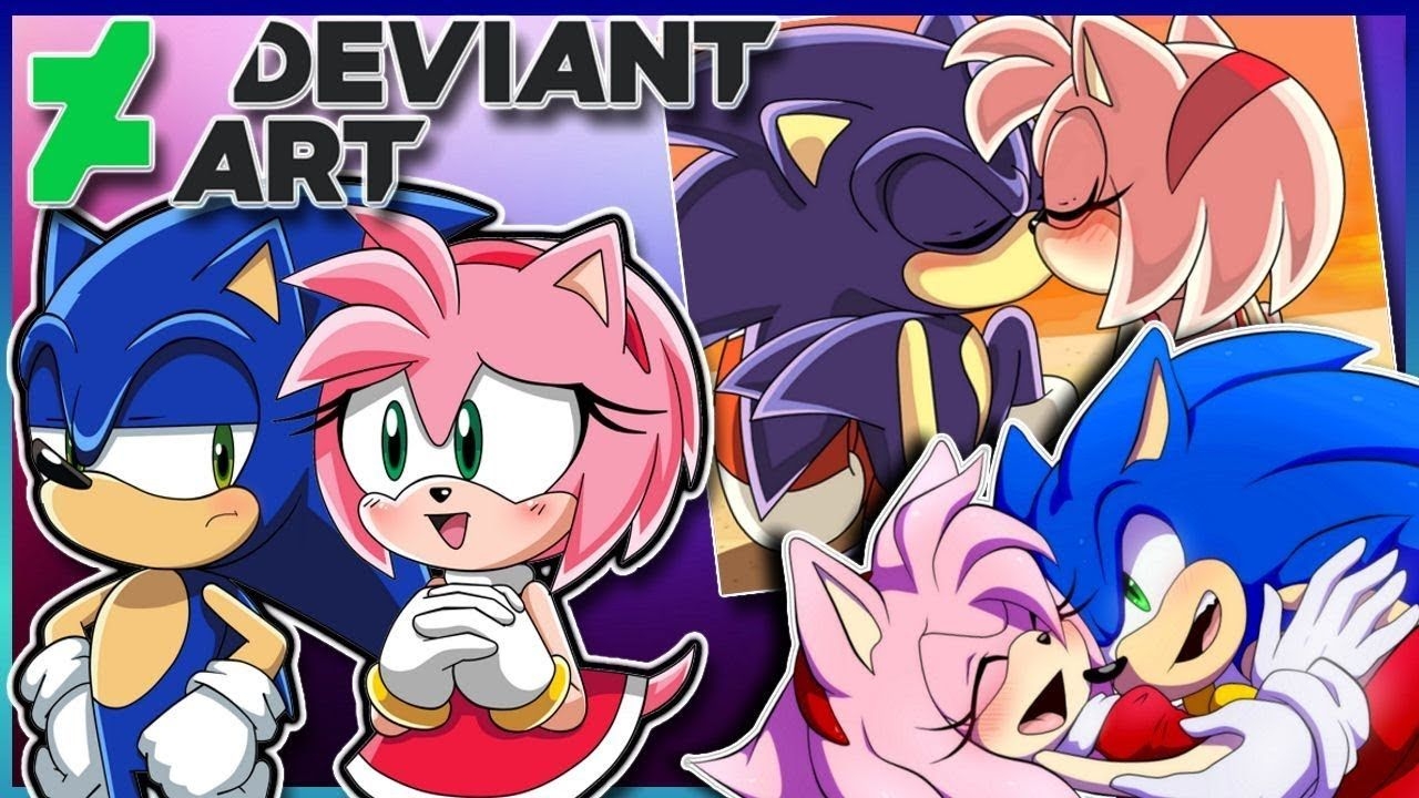 1280x720 Sonic and Amy VS, Desktop