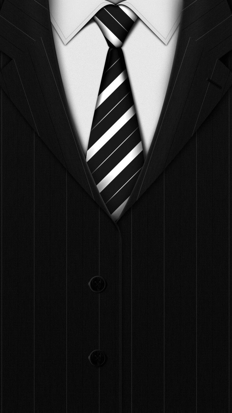 750x1340 ↑↑TAP AND GET THE FREE APP! Stylish Men's World Style Suite Tie Black For Guys Cool Ar. iPhone wallpaper for guys, iPhone 5s wallpaper, Cool wallpaper for phones, Phone