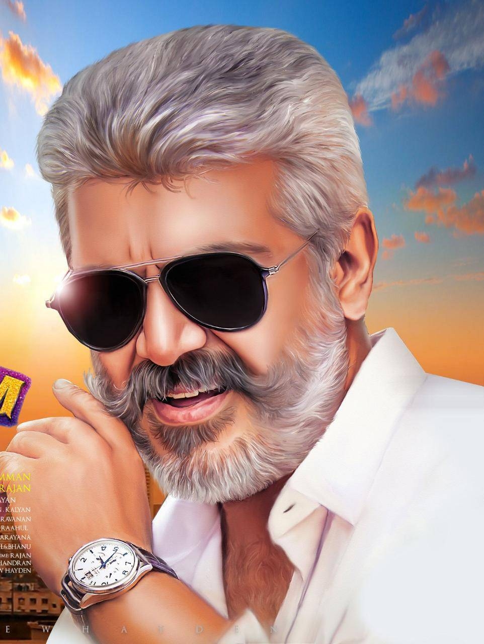 970x1280 Viswasam Wallpaper, Phone