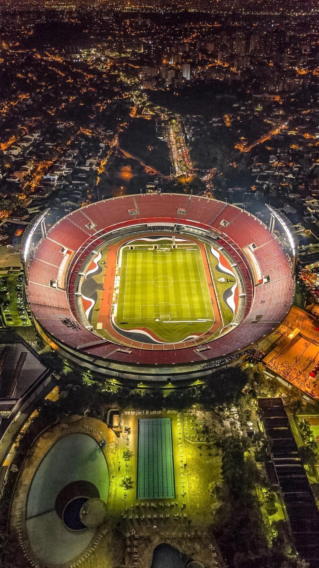 1080x1920 Brasil, estádio Cícero Pompeu de Toledo, São Paulo, SPFC, Phone